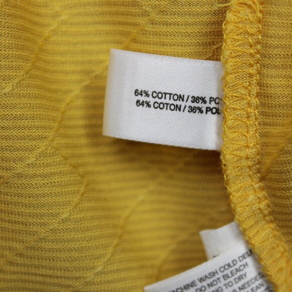 Cutter & Buck Polo Shirt Mens Large Yellow CB DryTec Luxe S/S PGA Championship - Picture 11 of 16